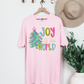 Joy to the World Christmas T-Shirt, Holiday,Unisex Christmas Gift