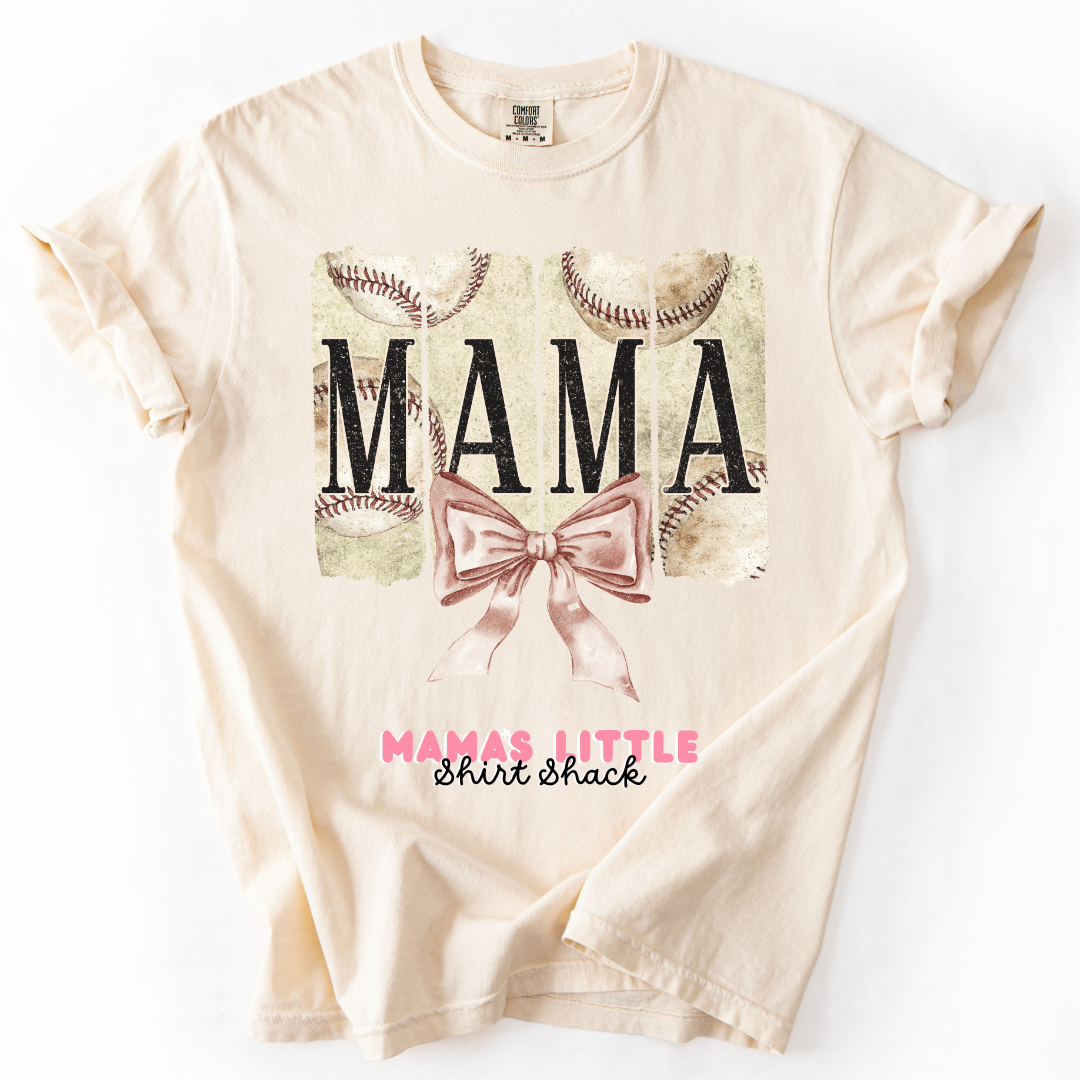 "MAMA Baseball" Graphic T-Shirt