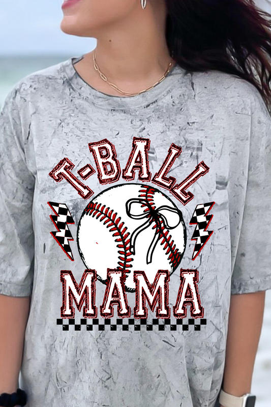 ⚾ T-Ball Mama Tee – Cheer in Style! 🔥❤️